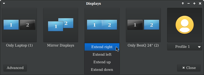 xfce4-settings - minimal display